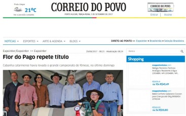Portal Correio do Povo - 29/08/2017